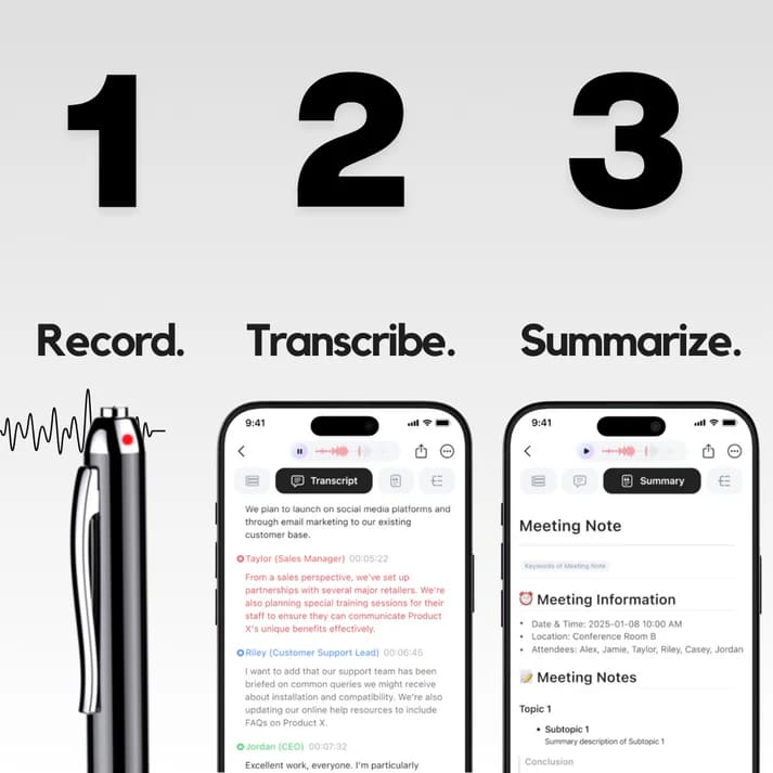 AI Pen – Voice Recorder & Notes Secondary image