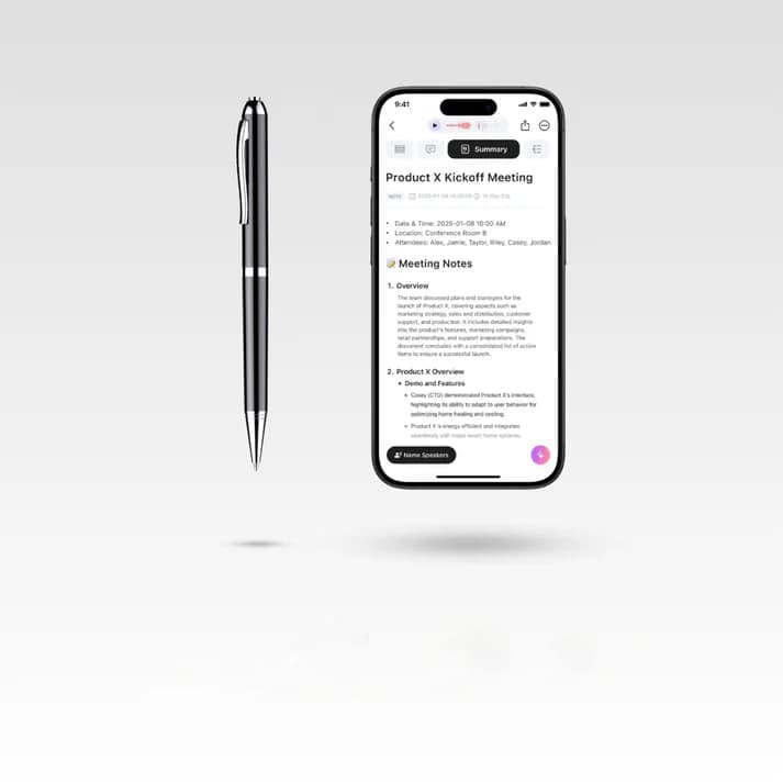 AI Pen – Voice Recorder & Notes