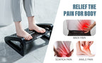Ergonomic Foot Rest with Massage Rollers
