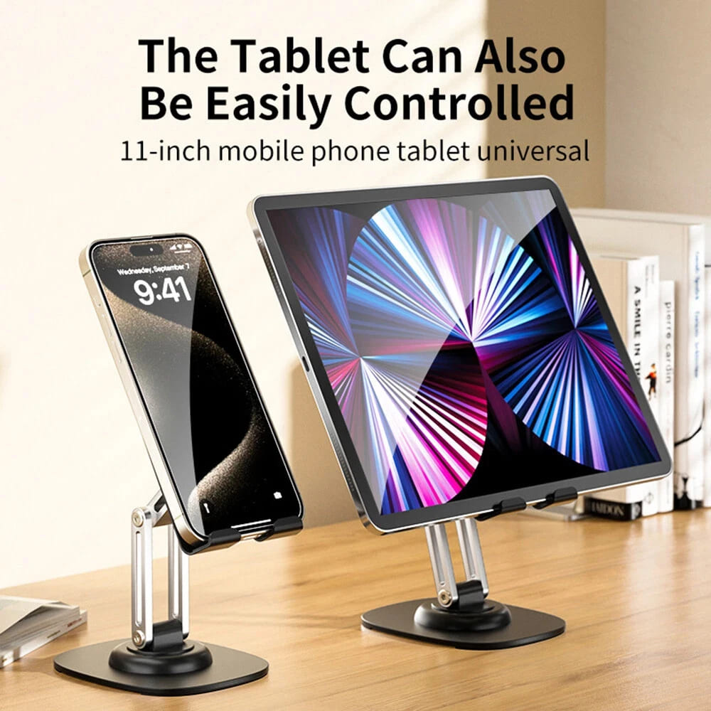 Portable 360° Rotating Adjustable Phone & Tablet Stand