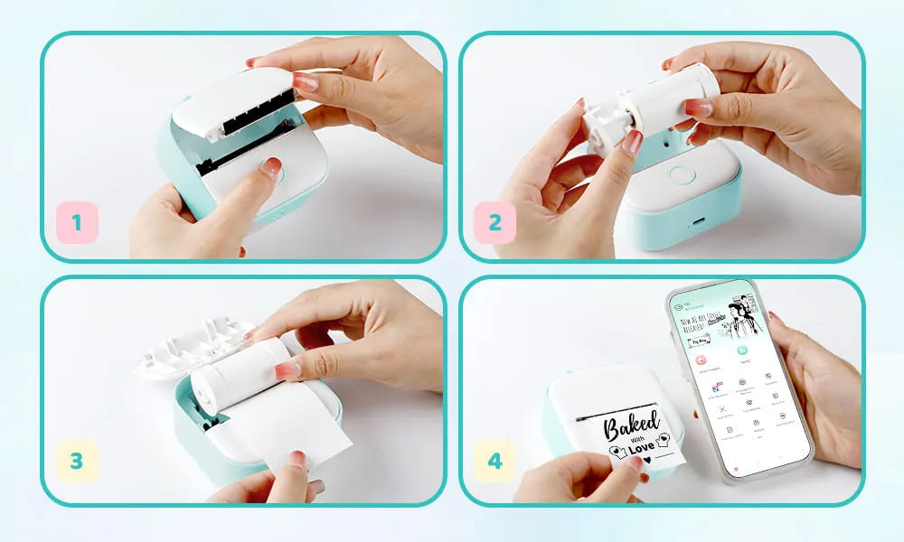 CloudPrint – Portable Wireless Thermal Printer