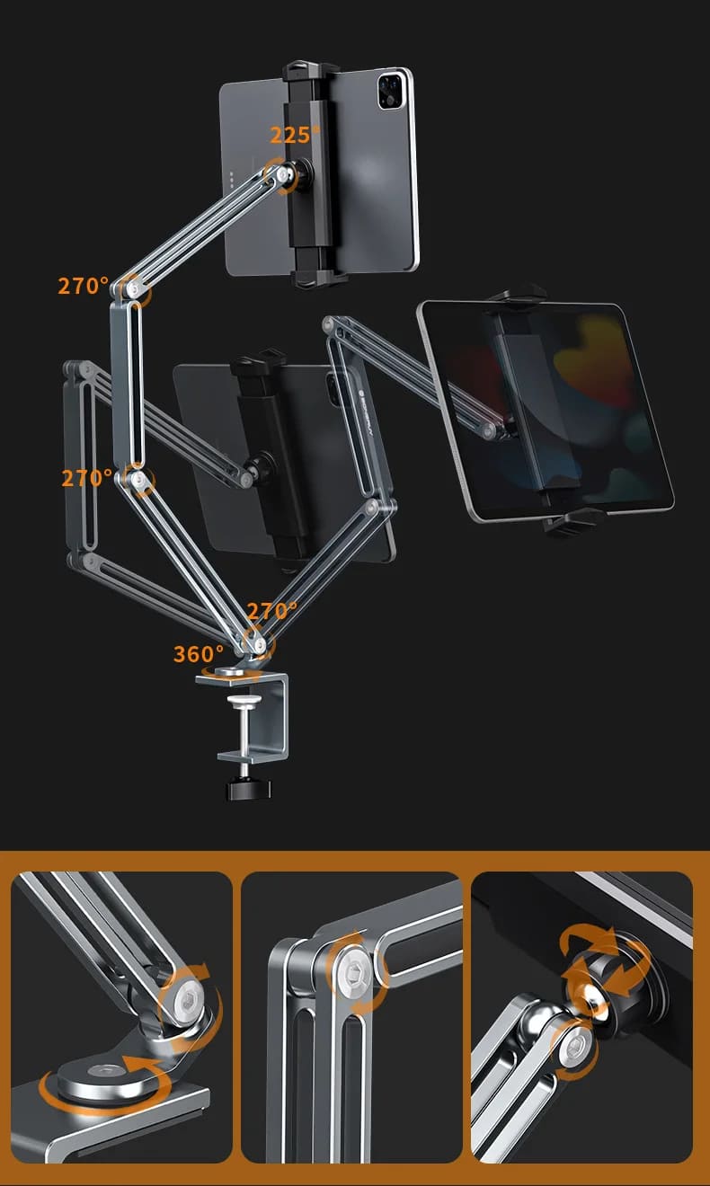 360° Adjustable Desk Mount