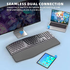 Ergonomic Split Wireless Keyboard