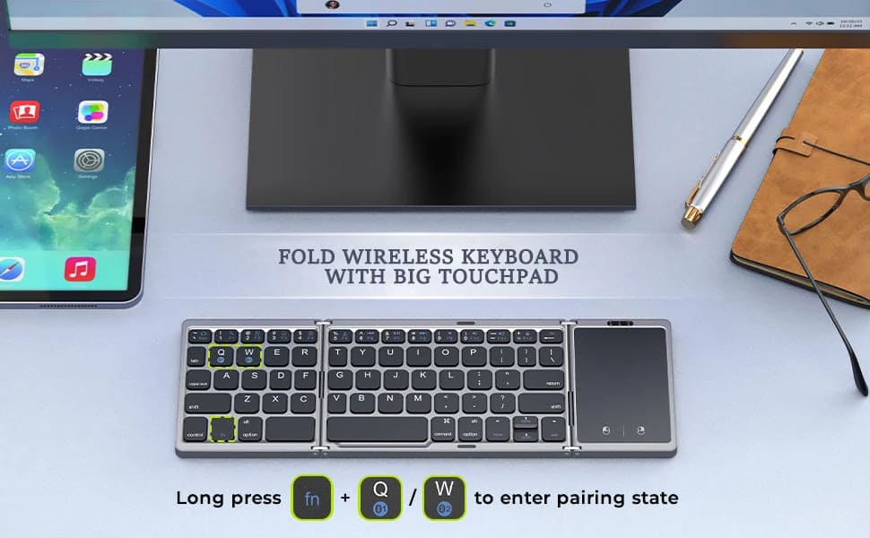 CloudKeys Foldable Keyboard