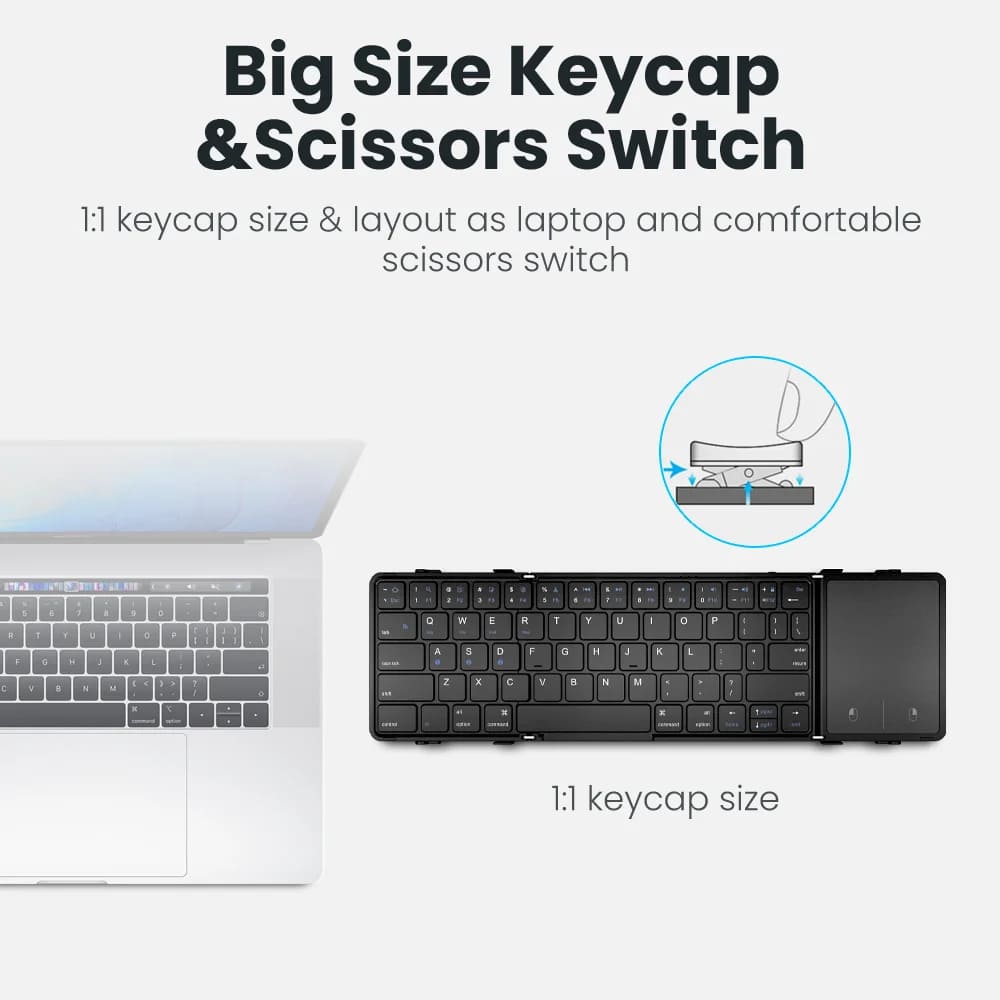 CloudKeys Foldable Keyboard