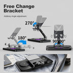 7-in-1 Wireless Charging Station with Tablet Stand