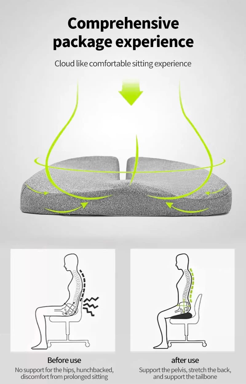 Comfortpeak Memory Foam Seat Cushion