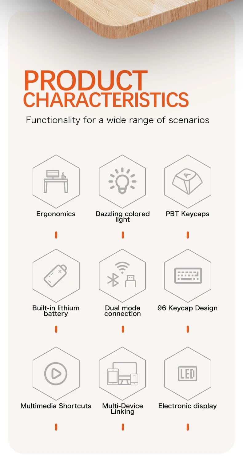 Mechanical Keyboard with Smart Display