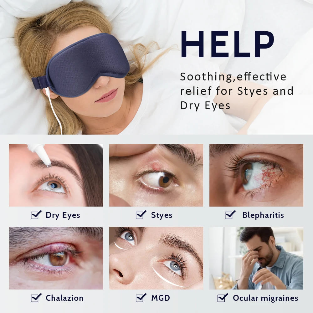 EyeEase Smart Heated Eye Mask