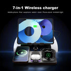 7-in-1 Wireless Charging Station with Tablet Stand