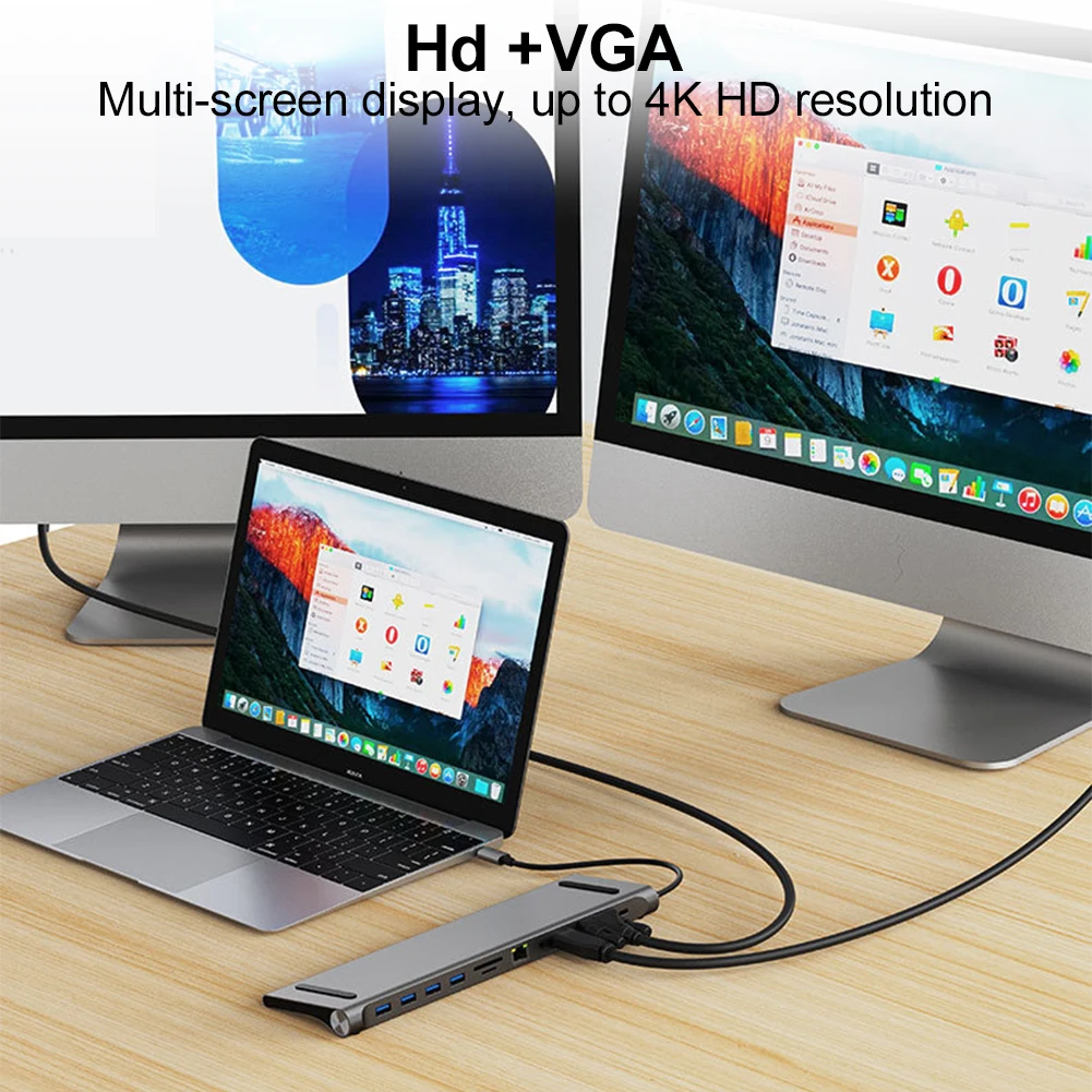 FlexPort 11-in-1 USB-C Docking Station