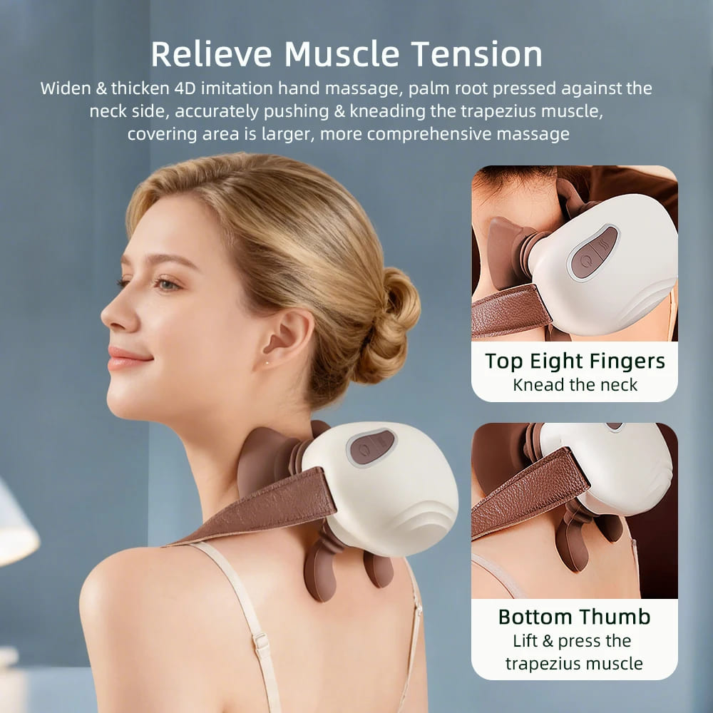 Smart Neck & Shoulder Massager Trapezius Relief Secondary image