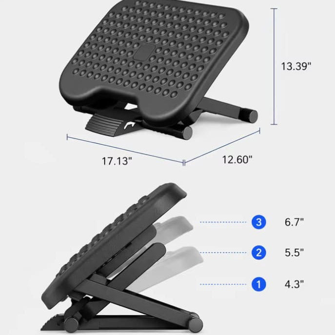 Adjustable Ergonomic Footrest