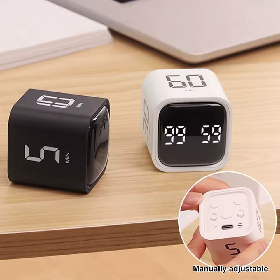 Flip Cube Timer for Focus & Productivity