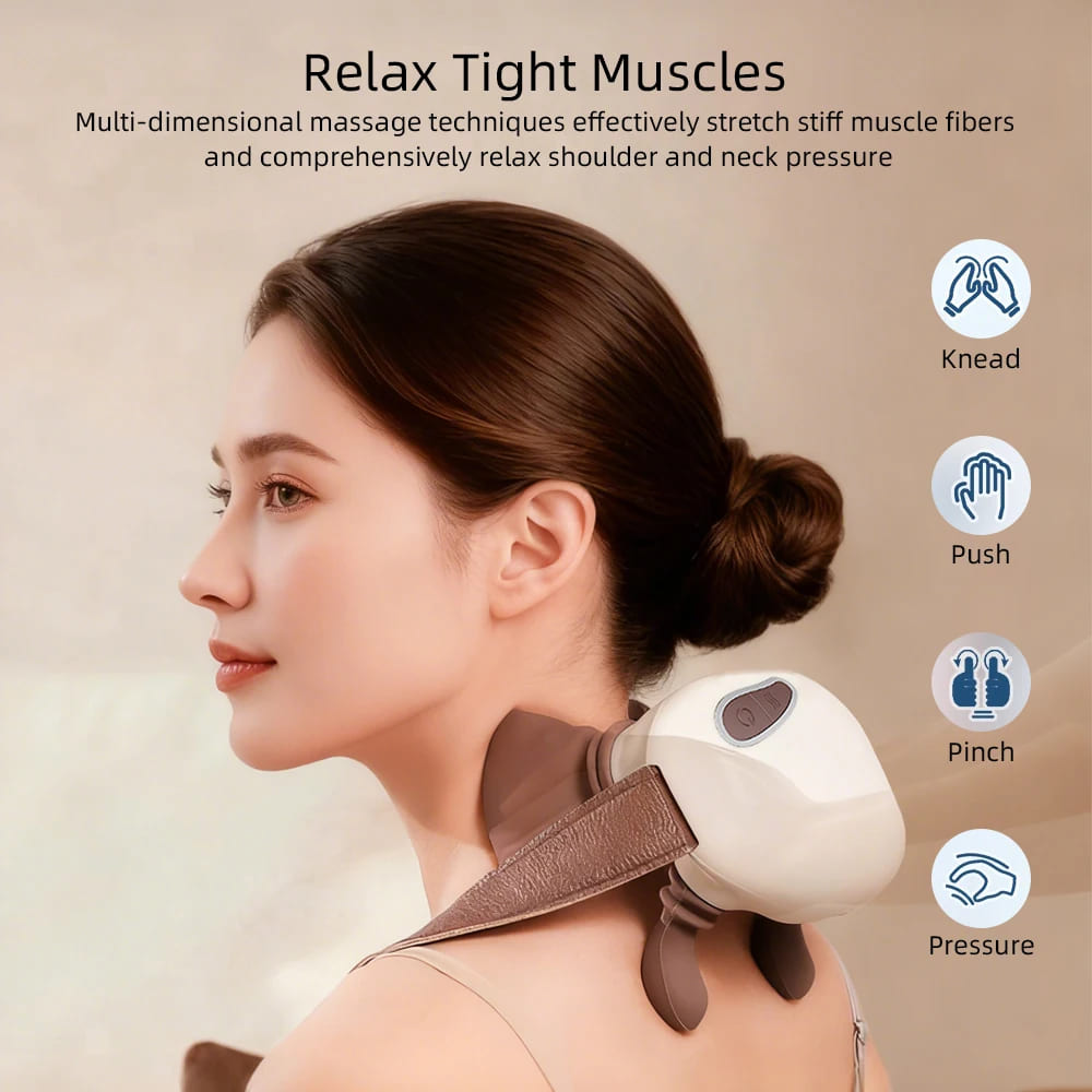 Smart Neck & Shoulder Massager Trapezius Relief
