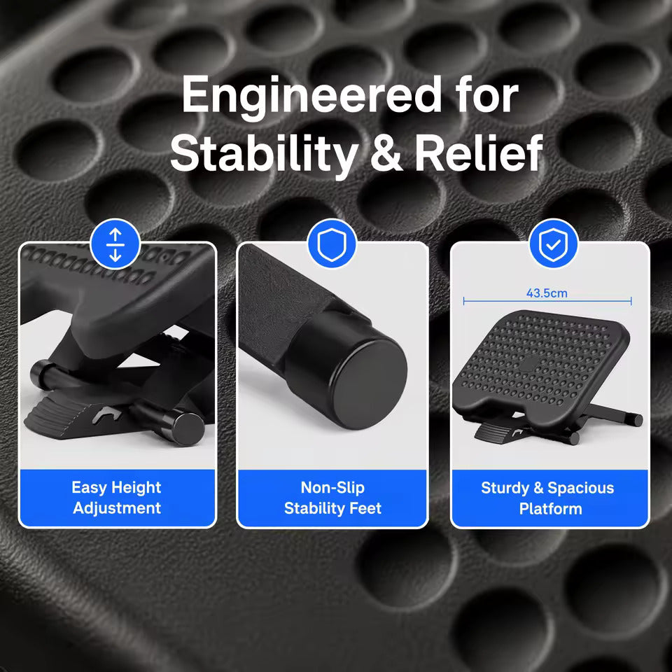 Adjustable Ergonomic Footrest