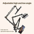 Adjustable Long Arm Phone & Tablet Holder for Desk & Bed