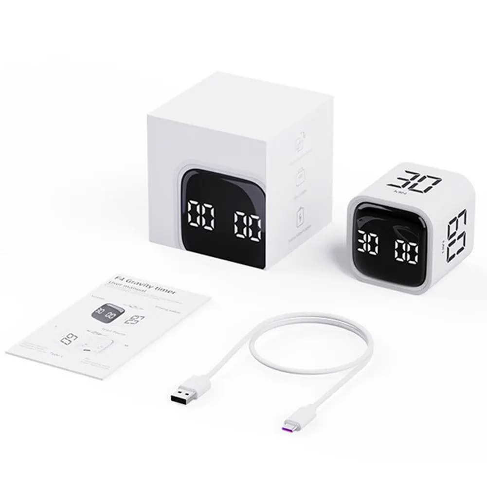 Flip Cube Timer for Focus & Productivity