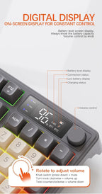 Mechanical Keyboard with Smart Display