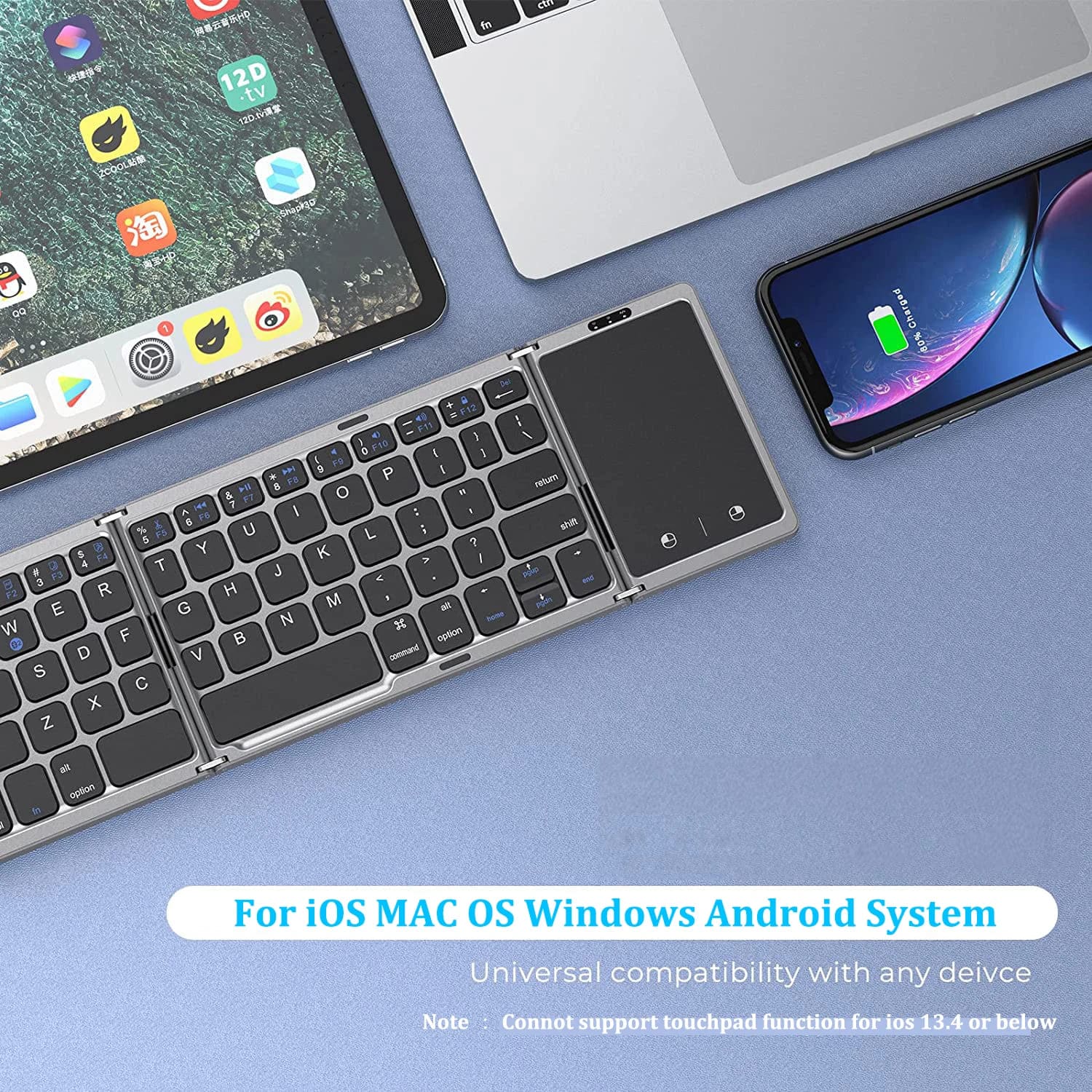 CloudKeys Foldable Keyboard