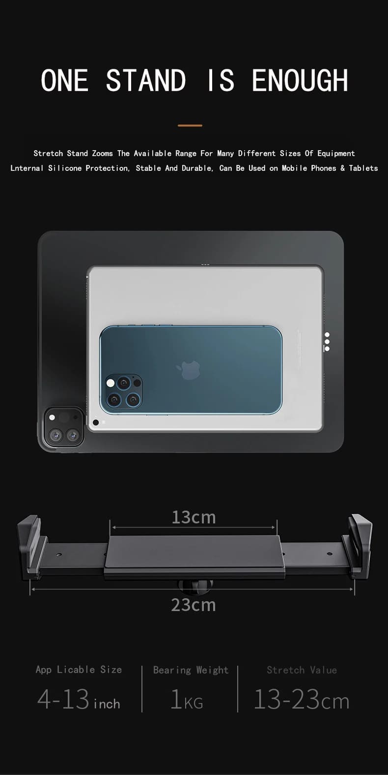 360° Adjustable Desk Mount