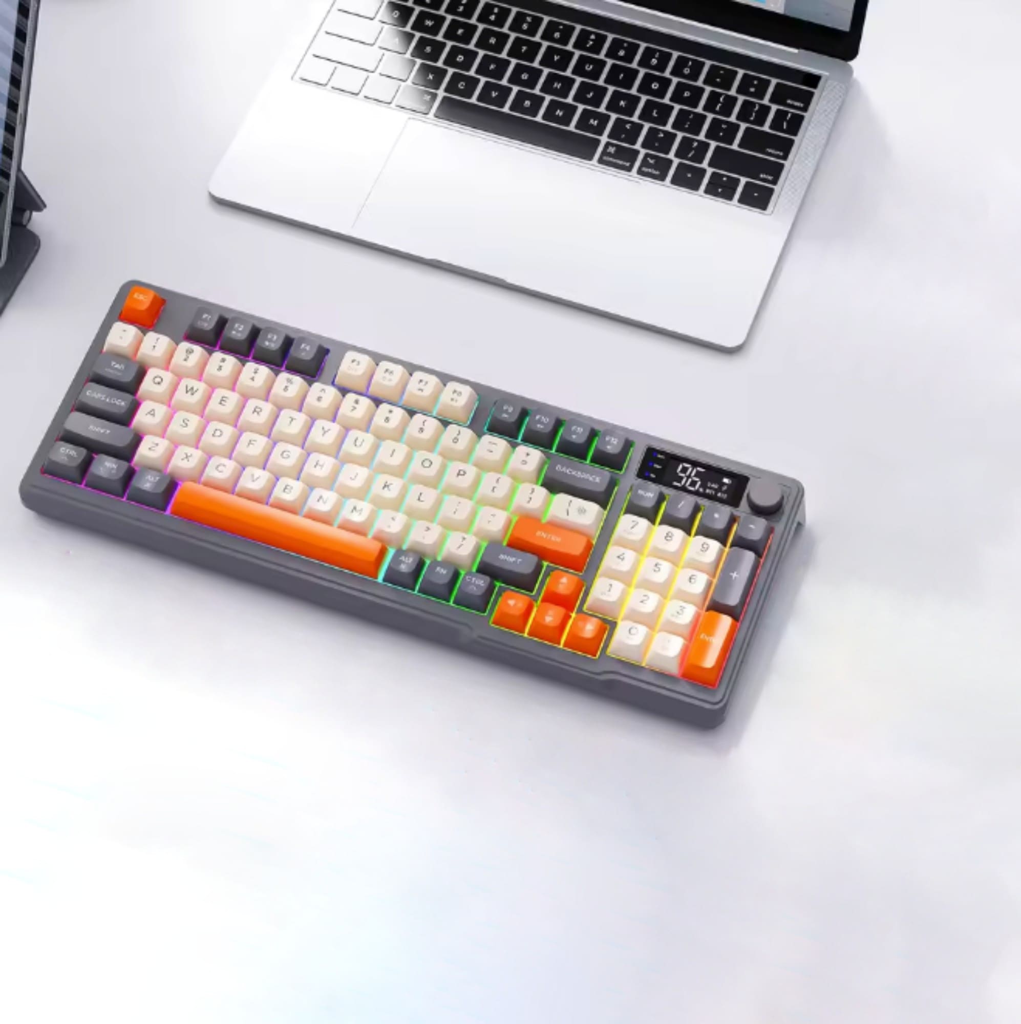 Mechanical Keyboard with Smart Display