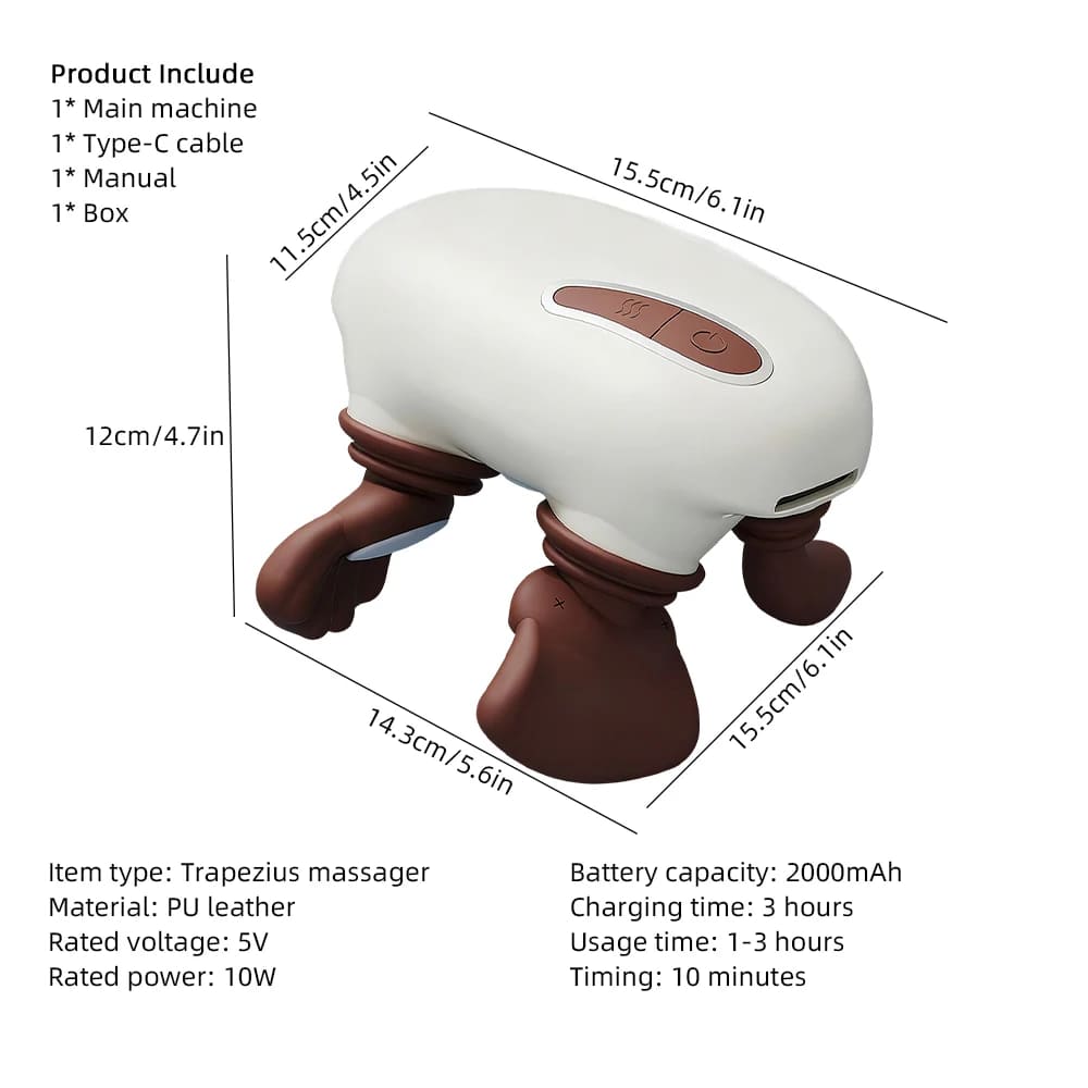 Smart Neck & Shoulder Massager Trapezius Relief