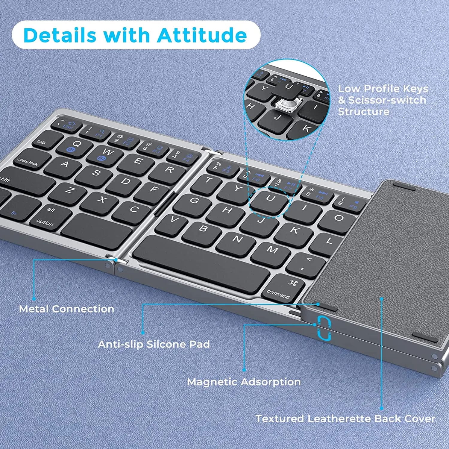 CloudKeys Foldable Keyboard Secondary image