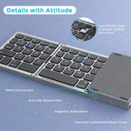 CloudKeys Foldable Keyboard