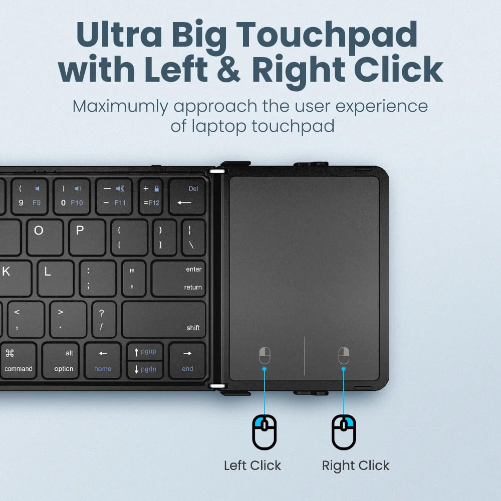 CloudKeys Foldable Keyboard