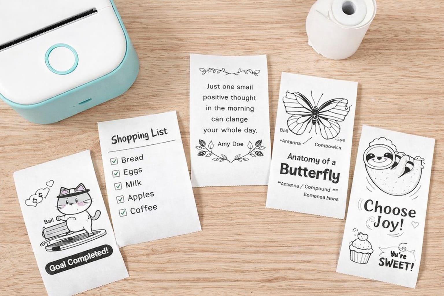 CloudPrint – Portable Wireless Thermal Printer