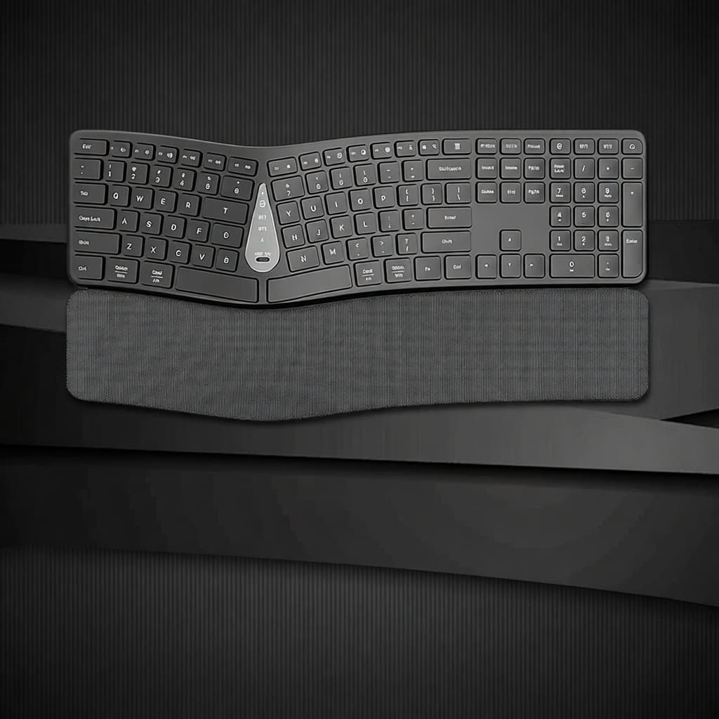 Ergonomic Split Wireless Keyboard